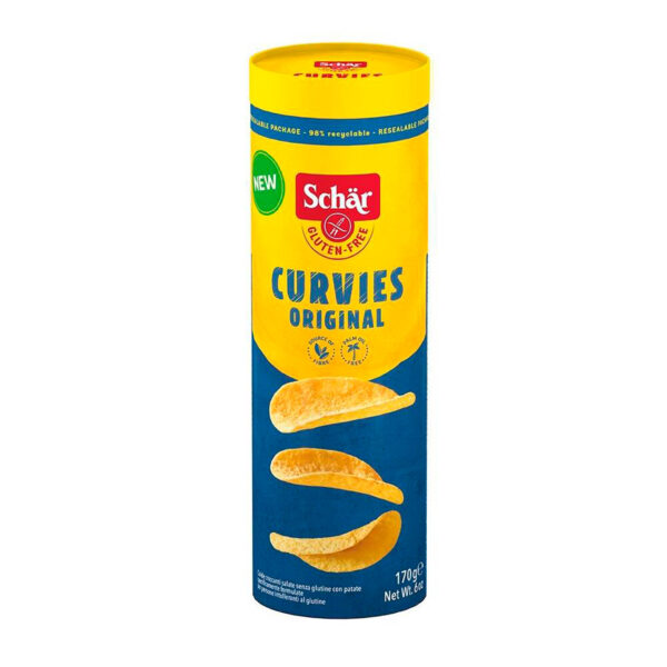 Chipsy ziemniaczane naturalne 170g SCHAR