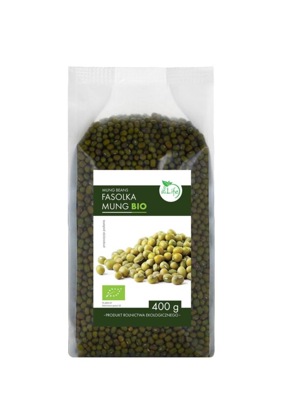 Fasolka Mung 400g BIO BIOLIFE