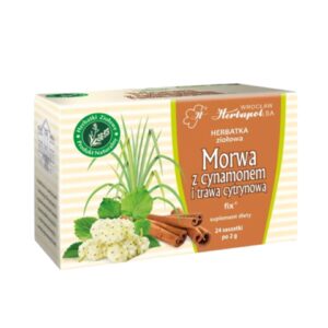 Herbatka morwa z cynamonem 24x2g HERBAPOL WROCŁAW