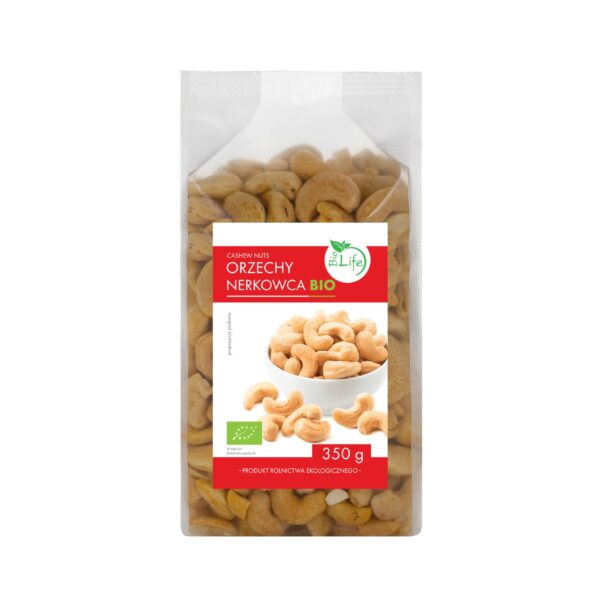 Orzechy nerkowca BIO 350g BIOLIFE