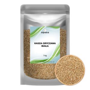 Kasza gryczana biała 1kg ALPAKA