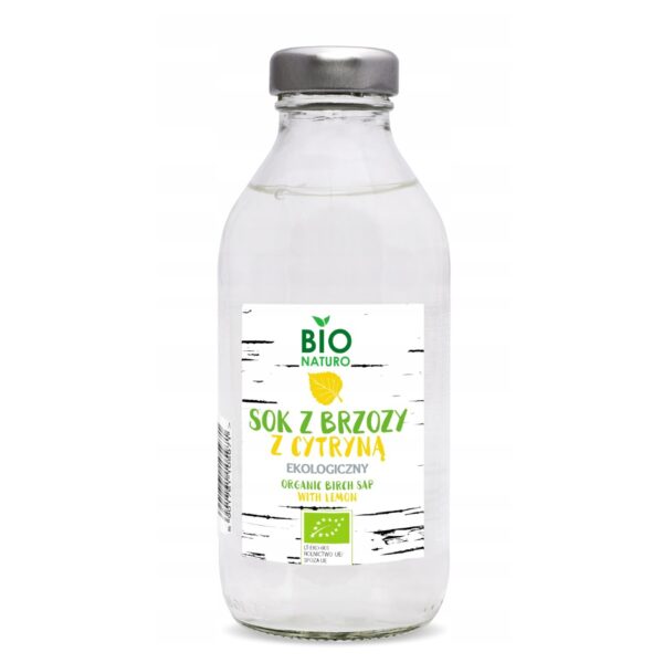 Sok z brzozy z cytryną BIO 330 ml BIONATURO