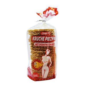 Kruche pieczywo z błonnikiem bez dodatku cukru 100g DIETA