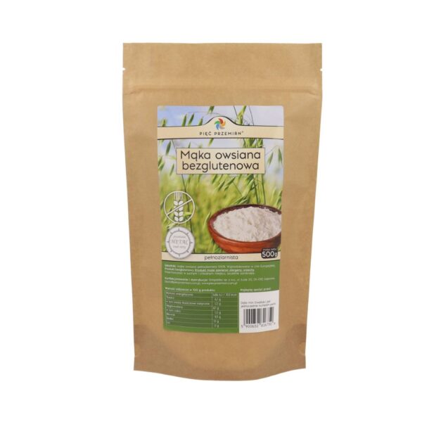 PIĘĆ PRZEMIAN Mąka owsiana 500g