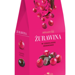 Żurawina w czekoladzie deserowej 80g AMARESTI