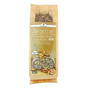 Chleb KETO z orzecha włoskiego 500g PIĘĆ PRZEMIAN