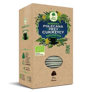 Herbatka Polecana przy cukrzycy BIO 25x2g DARY NATURY