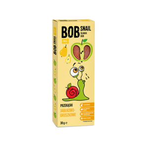 Przekąska jabłkowo-gruszkowa bez dodatku cukrów 30g BOB SNAIL