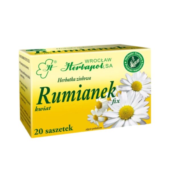HERBAPOL WROCŁAW Herbatka rumianek 20x2g