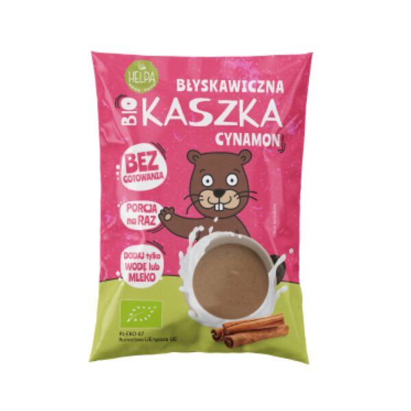 Kaszka Błyskawiczna Cynamon BIO 35g HELPA