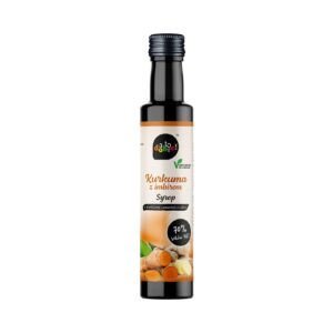 Syrop Kurkuma z imbirem o obniżonej zawartosci cukru 250ml ATODOBRE!