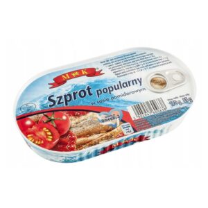 Szprot popularny w sosie pomidorowym 170g M&K