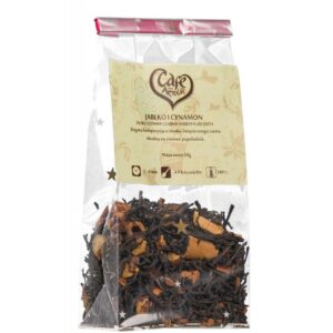 Świąteczna Herbata czarna Jabłko i Cynamon 50g CAFE CREATOR