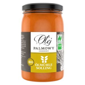 Bio olej palmowy czerwony 250 ml ÖLMÜHLE SOLLING