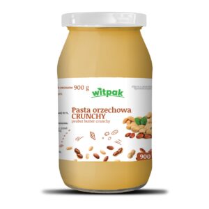 Pasta orzechowa z kawałkami orzeszków 900g WITPAK