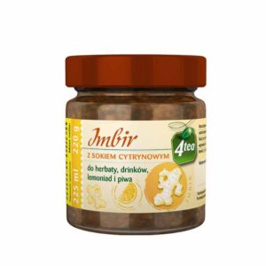 Imbir z sokiem cytrynowym 225 ml 4TEA