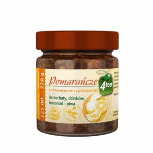 Pomarańcze z cynamonem i goździkami 225 ml 4TEA