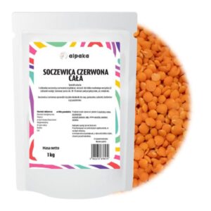 Soczewica czerwona 1kg ALPAKA