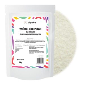 Wiórki kokosowe bez dodatku substancji konserwujących 1kg ALPAKA
