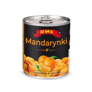 Mandarynki segmenty w syropie 312g M&K