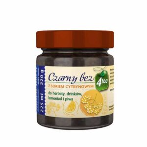 Czarny bez z sokiem cytrynowym 225 ml 4TEA