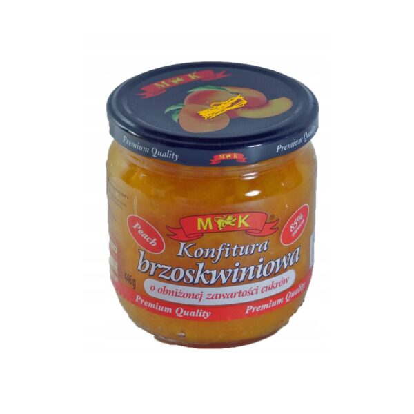 Konfitura brzoskwiniowa 446 gram