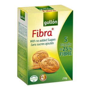Ciastka Fibra bez dodatku cukrów 250g GULLON
