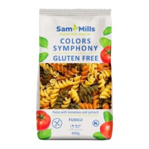 Makaron bezglutenowy 3-kolorowy Świderek 400g SAM MILLS