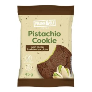 Pistachio Cookie With Cocoa & White Chocolate 45g FRANK&OLI