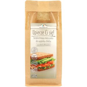 Mieszanka chleba bezglutenowego wysokobiałkowego 420g PIĘĆ PRZEMIAN