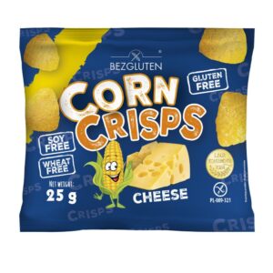 Corn Crisps cheese bezglutenowe 25g BEZGLUTEN