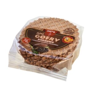Gofry kakaowe Mini bez dodatku cukrów 50 g DIETA