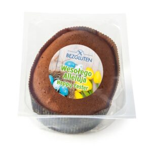 Świąteczne ciasto czekoladowe JAJKO bezglutenowe 120g BEZGLUTEN