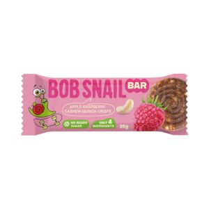 Baton Jabłko Malina Nerkowce Chrupki z komosy ryżowej BOB SNAIL 35 g