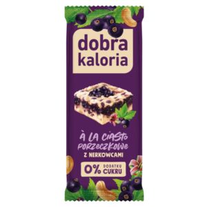 Baton z nerkowców a'la ciasto porzeczkowe 35g DOBRA KALORIA