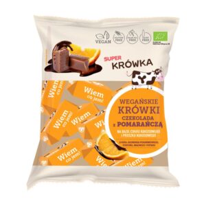 Krówka bezmleczna smak czekolada z pomarańczą BIO 150g ME GUSTO