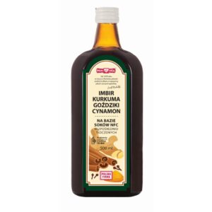 Napój NFC Imbir Kurkuma Goździki Cynamon 500ml POLSKA RÓŻA
