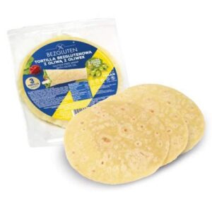 Tortilla z oliwą z oliwek 180g (3x60g) BEZGLUTEN