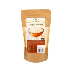 Otręby owsiane bezglutenowe 250g PIĘĆ PRZEMIAN