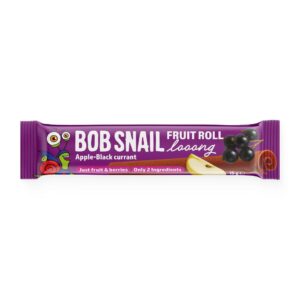 Przekąska Fruit Roll Looong Jabłko Czarna porzeczka 15 g BOB SNAIL