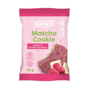 Ciasteczko Matcha cookie 
rasberry 45g
 FRANK&OLI