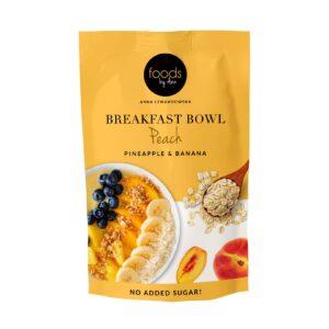 LEVANN Owsianka ananas banan brzoskwinia 50g