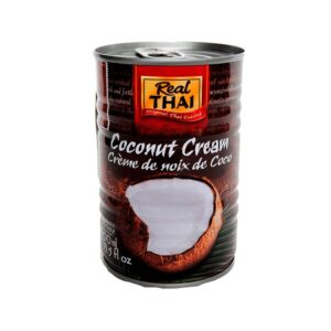Kokosowa śmietanka 95%, tł.21%, puszka 400ml REAL THAI