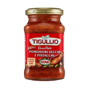 Pesto z suszonych pomidorów& pistacji 190g TIGULIO