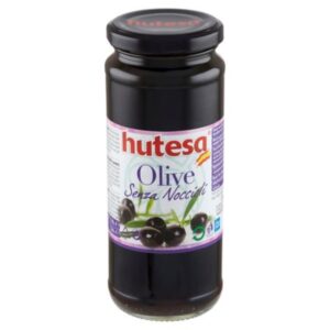 Oliwki czarne bez pestek w zalewie 350g HUTESA