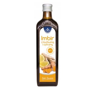 Imbir z kurkumą i cytryną sok 490 ml OLEOFARM