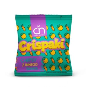 Chipsy marchew o smaku brzoskwiniowym 18g CRISPY NATURAL