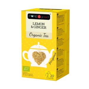 Herbata ekologiczna Lemon & Ginger 40g PURE&GOOD