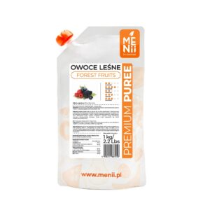 Puree Premium Owoce Leśne 1kg MENII