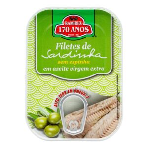 Portugalskie sardynki filety w oliwie z oliwek 100g RAMIREZ